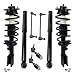 Complete Front Strut Coil Spring & Mount Assembly & Rear Shocks w/All (4) Sway Bar End Links for 2005-2006 Chevy Equinox - [2006 Pontiac Torrent] - 2002-2007 Saturn Vue (Excluding Redline))