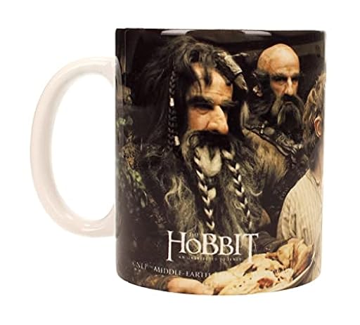 SD toys - The Hobbit, Bilbo Fiesta Comida, Taza de cerámica (SDTHOBB2723) | Ya disponible en tu tienda friki favorita! En mundofriki.es!