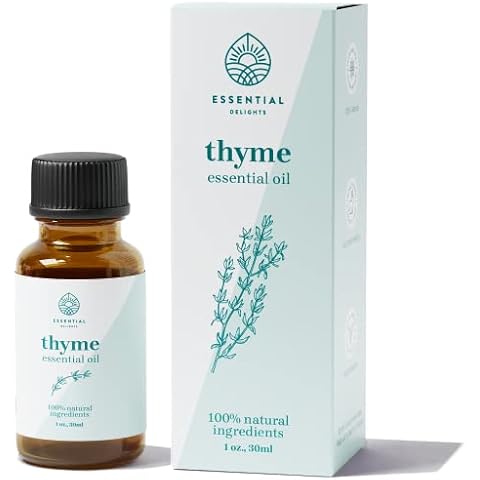 Thyme Essential Oil - Premium Grade Essential Oil | for Aromatherapy, Soaps, Lotions, & Candles | Vegan & Cruelty Free (1 Fl Oz) Cover