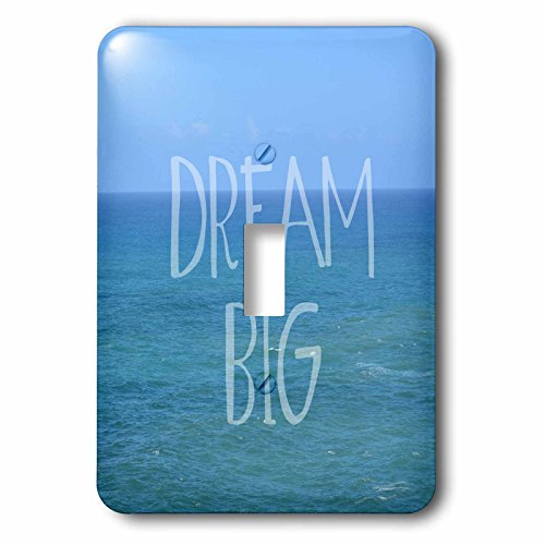 Cubierta para interruptor Dream Big Hawaii Ocean 3dRose lsp_186711_1 decorativa para pared 2