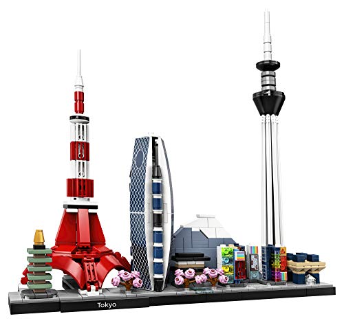 LEGO Architecture Skylines: Tokyo 21051 Building Kit, Collectible Architecture Building Set for Adults (547 Pieces) - Image 3