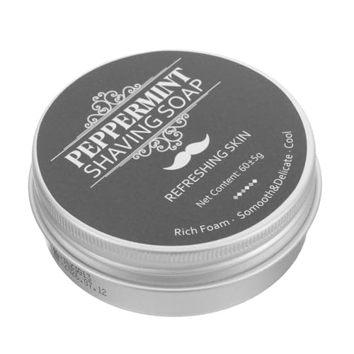 minkissy Jabón De Para Barba Para Hombres Jabón De Afeitar De Menta Suministro De Champú Maquinilla De Afeitar Espuma De Afeitar Para Barba Jabón Para Barba Maquinilla De Afeitar