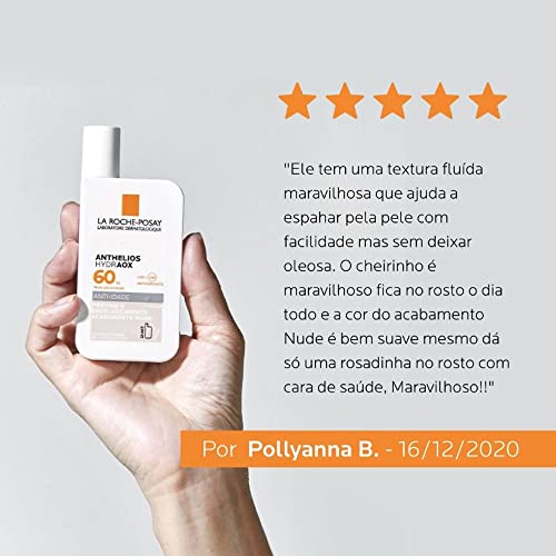 Anti idade Protetor Hydraox fps 60 com cor acabamento Nude
