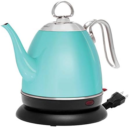 Chantal Mia electric water kettle, Aqua, 32oz/4 cups
