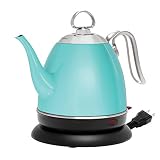 Chantal Mia electric water kettle, Aqua, 32oz/4 cups