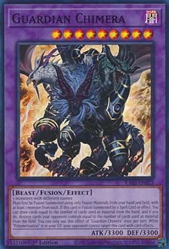 Guardian Chimera (V.1) RA02-EN023 Super Rare Englisch Boosterfrisch 1. Auflage - 25th Anniversary Rarity Collection II - mit ReCollectibles-Versandschutz - für Yu-Gi-Oh!