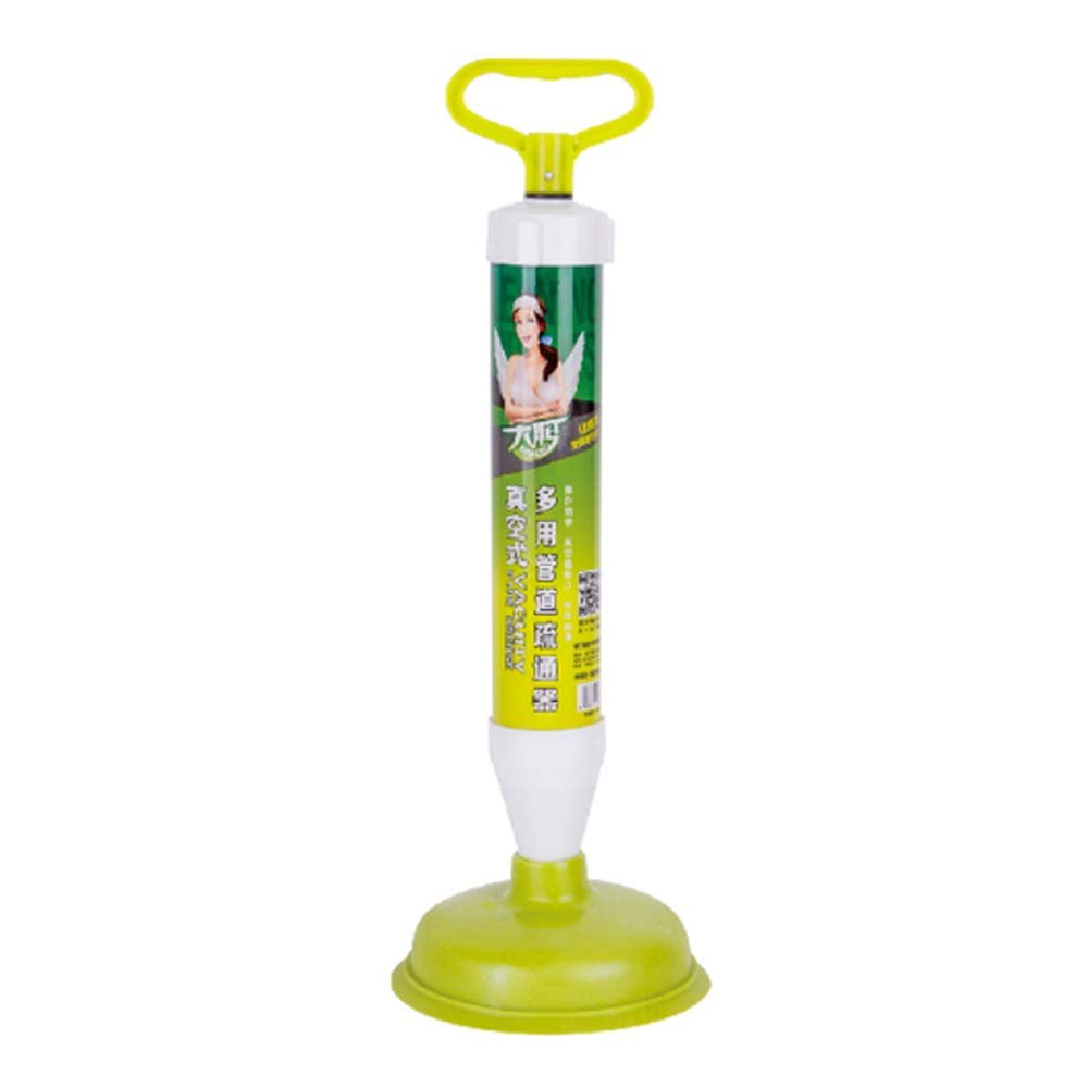 Toilet Air Plunger Power Toilet Heavy Duty Sink Plunger, High Pressure Air Plunger Powerful Manual Pump Cleaner Plunger for Bath/Toilet/Sink/Floor Drain/Kitchen Clogged Pipe