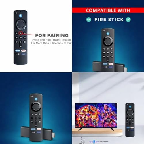 Image of Remote Control Original Compatible with 3rd Generation tv Stick...sadhwanis