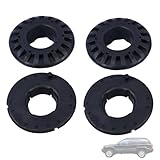 Magimaker 4 PCS Rear Upper and Lower Coil Spring Insulator Kit 52088346AB 52088402AB Compatible with Jeep Grand Cherokee 1999-2004 Spring Isolator Kit Rubber Set