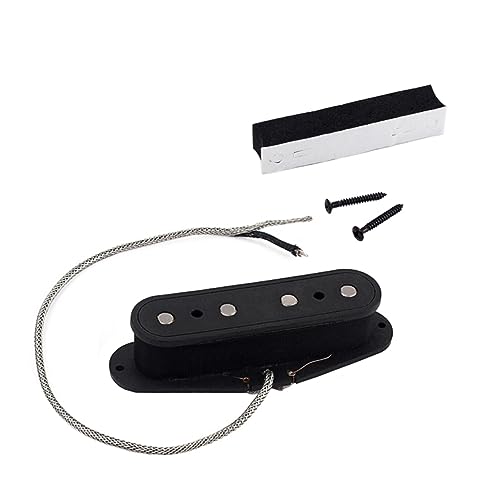 VICASKY Bass Guitar Pickups 4 String Bass Pickup Bridge Plate Diy Guitar Parts Easy to Install High Conductivity