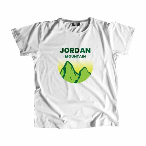 T-Shirt Jordan Mountain Men blanc pour vos randonnées et sorties décontractées