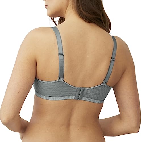 Hanes Women’s Oh So Light Comfort Flex Fit Wire Free Bra, Coolest Grey Heather Print, Xl #TOP2