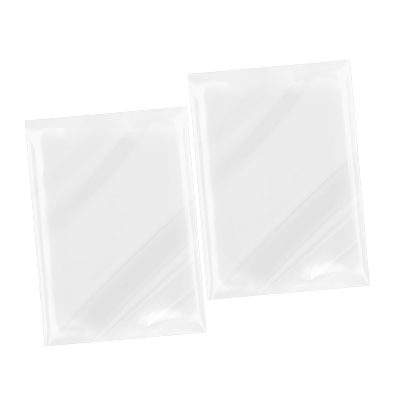 SOLUSTRE 2pcs Mattress Protector Covers for Heavy-Duty Plastic Mattress Bags Sturdy Construction