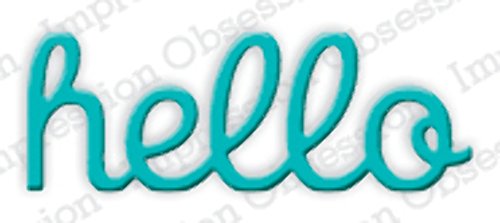 Die de découpe Hello Impression Obsession pour vos cartes de vœux