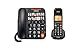VTech CL6550 Schnurgebundenes Telefon + Schnurloses DECT-Telefon, mit großen Tasten, Anrufblock, Mobilteil und Basis mit Lautsprecher, großen Tasten und großem Display, Kompositionstasten mit Foto