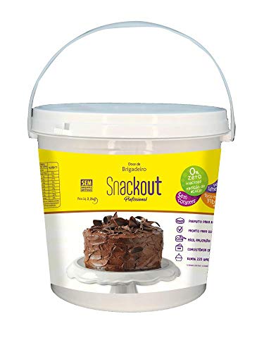 Snackout Brigadeiro Zero Açúcar e Zero Lactose – 2,2 Kg