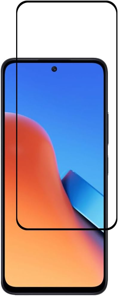 Al-HuTrusHi Screen protector compatible with Xiaomi Redmi 12 5G / Poco M6 Pro / Redmi 12 / Redmi Note 12R Tempered Glass [Anti-Glare][HD Full Coverage][Easy Installation][9H Hardness][Touch Sensitive]