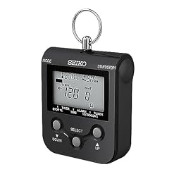 Seiko DM90B Compact Metronome, Black - Les Beatles, Paul McCartney, John Lennon, RIngo Starr, George Harrison