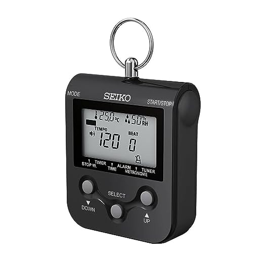 Seiko DM90B Compact Metronome, Black