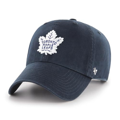 47 Toronto Maple Leafs Adjustable Cap Clean Up NHL Navy - One-Size