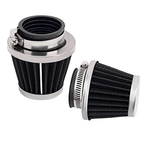 AWSZH 2PCS 42mm Motorcycle Air Filter Replace for Motorcycle Vent