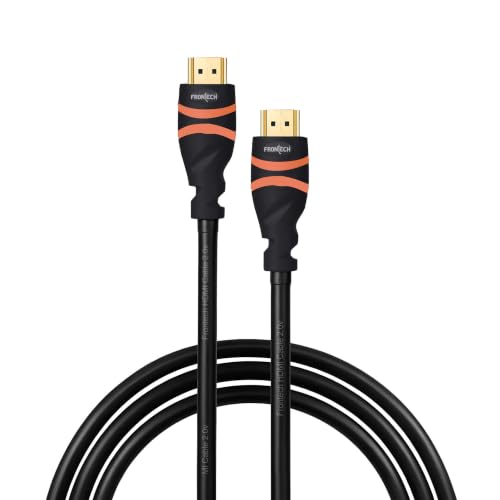 Image of FRONTECH High-Speed HDMI 2.0 Male to Male Cable, 1.5m, 4K @ 60Hz, 18Gbps, Gold-Plated Connectors, HDR Ready, ARC Support, 1 Year Warranty (NC-0065)