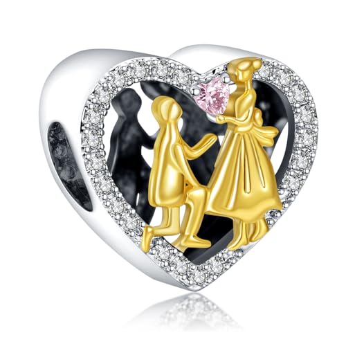 Annmors Ciondolo Argento Sterling 925 Charm Bead Compatibile Bracciale Collane