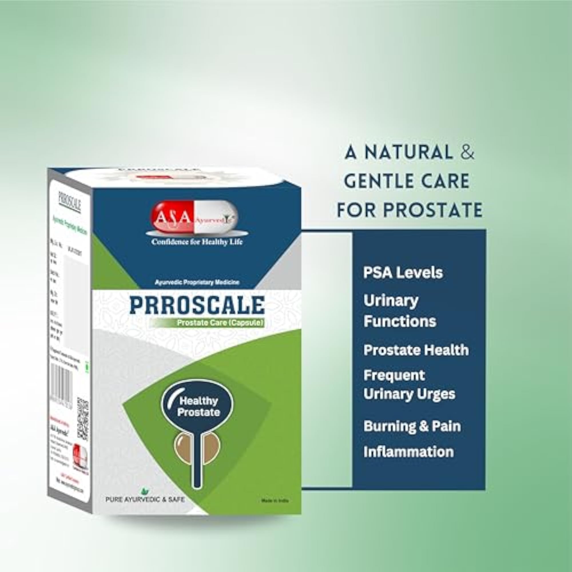 Prroscale Prostate Care Capsules, 60 Caps