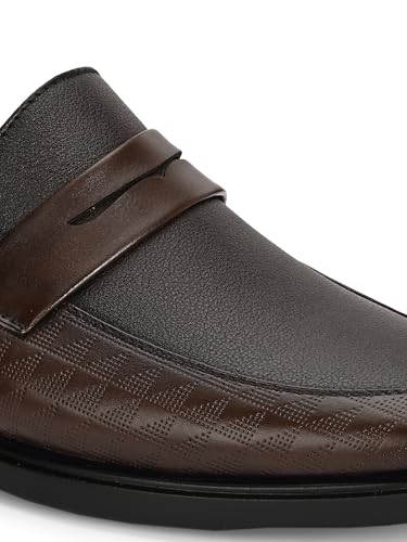 Image of Server Slip-On Mens' Formal Shoe | Pull On Stylish Non-Lace Design | Premium Craftsmanship & Durable Build | Soft Cushioned Insole for Comfort | Perfect for Party Office & Formal Wear