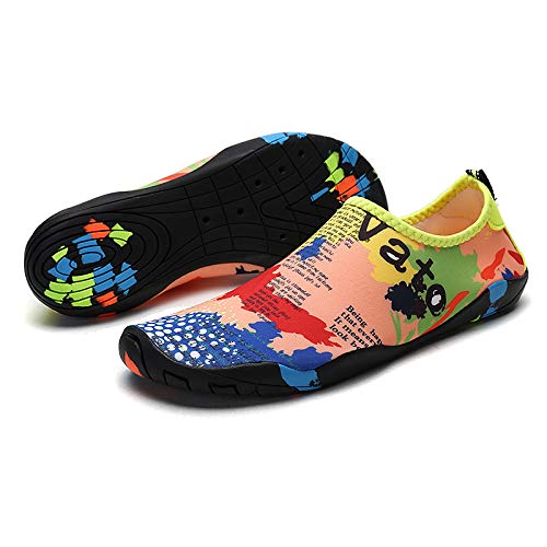 Water Shoes for Men Women Beach Women Swim Pool River Barefoot Quick Dry Slip-on for Pool Beach Surf Water Park Yoga