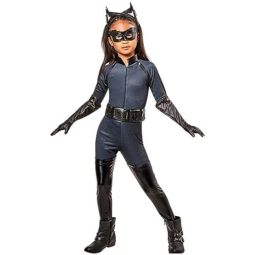 Rubies DC Batman The Dark Knight Rises: Catwoman Costume for Kids, Girl's Medium