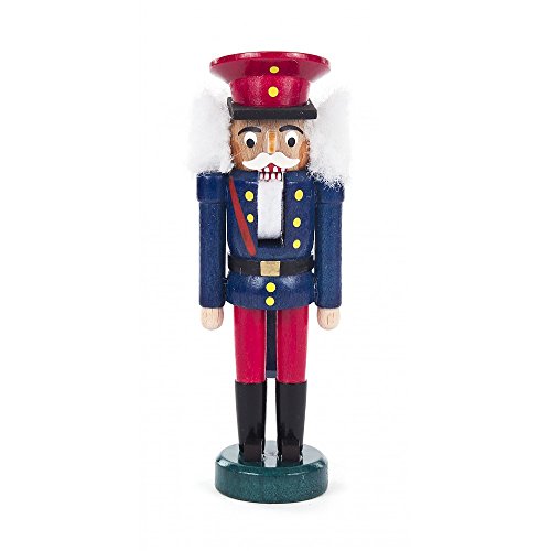 Nussknacker Holz Erzgebirge 30 Dregeno Erzgebirge - Nussknacker Eisenbahner 14cm