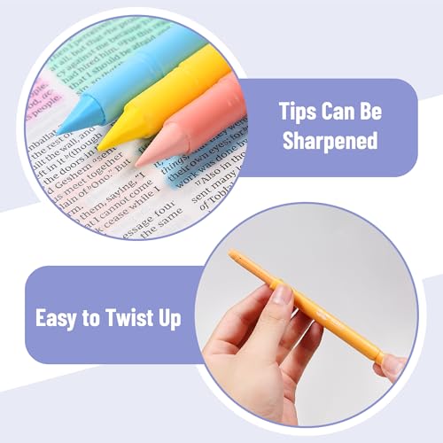 Image of Mr. Pen- No Bleed Gel Highlighters, Friendly Colors, 8 Pack | Bible Highlighters and Pens No Bleed, Bible Markers for Study, Journaling, School Supplies and Accessories