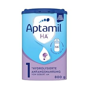 Aptamil HA 1 – 800g – Anfangsmilch von Geburt an – Palmölfrei