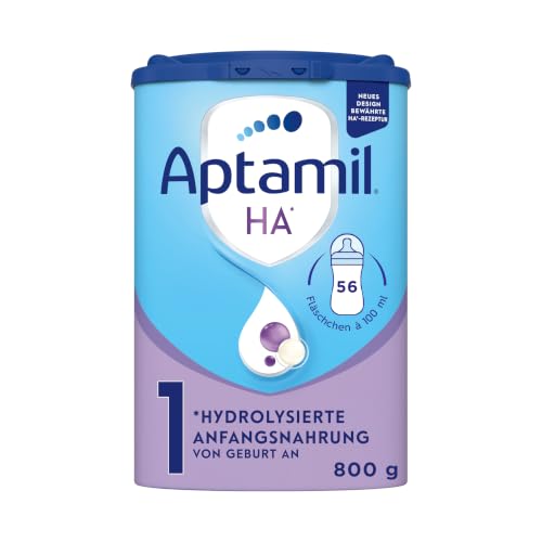 Aptamil HA 1 – 800g – Anfangsmilch von Geburt an – Palmölfrei
