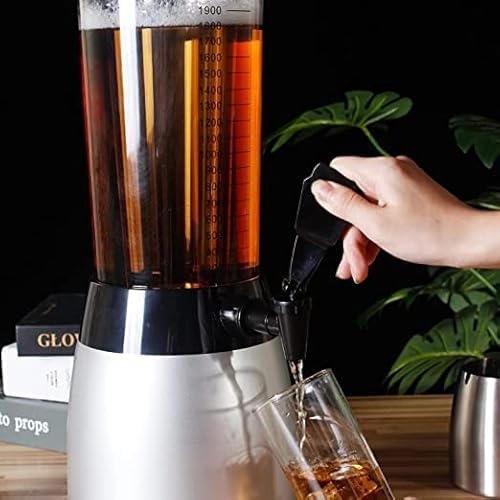 KANBUN Beer Tower Dispensador de cerveja 2.5L Dispensador de cerveja comercial de grande capacidade