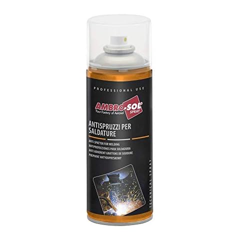 Ambro-Sol W506 Anti-Spatter Spray for Welding, Straw Yellow Cover