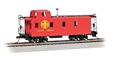Bachmann Trains - Streamlined Caboose - Santa FE - Ho Scale