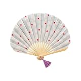 Wpc. 雑貨 GIFTBOX扇子 クッカ オフ レディース 熱中症対策 浴衣にも似合う 夏 祭りプレゼント おしゃれ 可愛い 女性 W084-9083-204