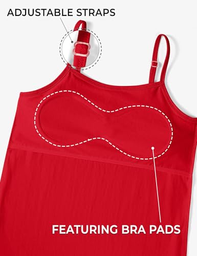 Image of BOOPH Girls Camisole Undershirts Kids Cotton Tank Tops Training Bra