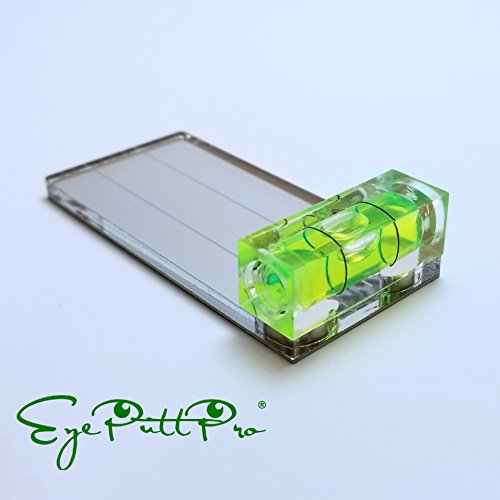 Eye Putt Pro Golf Training Aid Putting Alignment Mirror By 911 Golf | Visually Learn A Professional, Consistent & Confident Putting Setup | Eyes Over Golf Ball & Eyeline With Perfectly Leveled Putter #TOP4