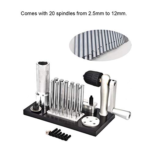 Jump Ring Maker,Jewelry Making Tool,Professional Stainless Steel Jump Rings Making Tools with 20 Spindles from 2.5mm to 12mm,for Jewelry Making Metal Forming - Image 2