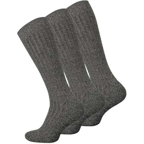lavendel Men's Knee High Wool Socks Cover