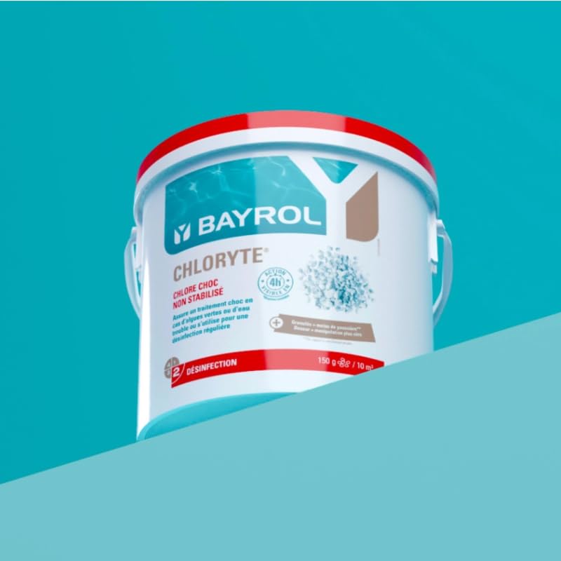 Bayrol Chlore Non stabilisé Chloryte Traitement de l'eau 3,3 kg
