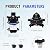 ECO-WORTHY 33-Series 12V RV Fresh Water Diaphragm Pump Quiet 4.0GPM 45PSI 12 Volt DC Self Priming Pressure Pump On Demand for Camper Boat Marine Washdown Sprayer Outdoor Shower