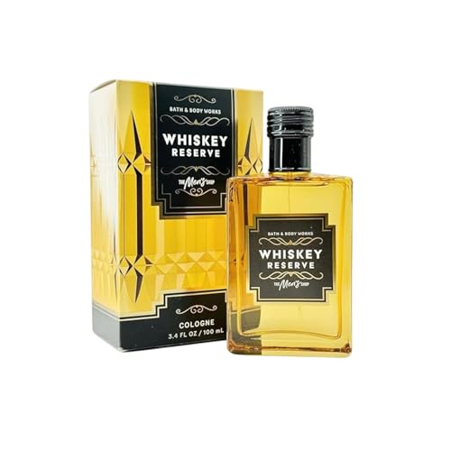 Bath and Body Works Whiskey Reserve Men's Cologne Fragrance 3.4 Ounces Spray (Whiskey Reserve)