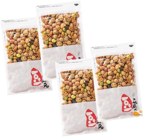 【納得の食べ応え！本格豆菓子】TVで紹介 豆の 蔵元 売れ筋No.1 よりどりみどり(大袋) ×4袋 こだわりの品 ご当地品 まとめ買いがお得！品薄のサムネイル