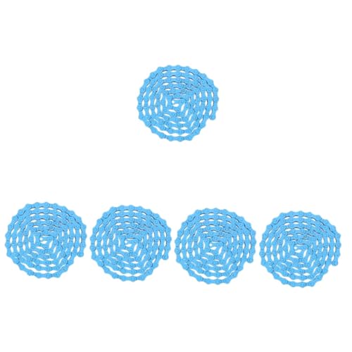 SUPVOX 5pcs Mountain Bike Accessory Black Bike Chain Replacement Chain Wear-Resistant Easy to Use