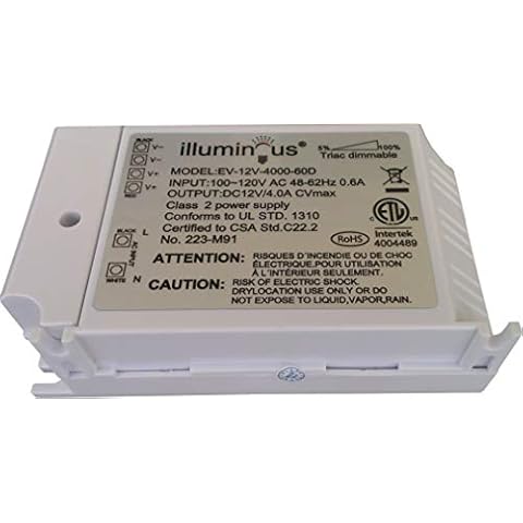 24V 48W Dimmable LED Driver Transformer ETL Approved Cover