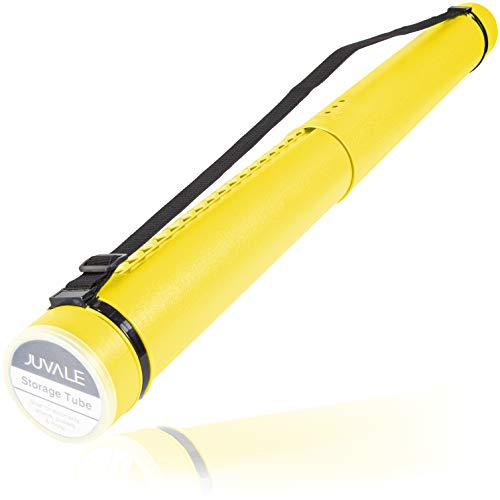 Poster Tube, Expandable Blueprint, Document, Art Storage Hard Plastic Tube 24 to 40
